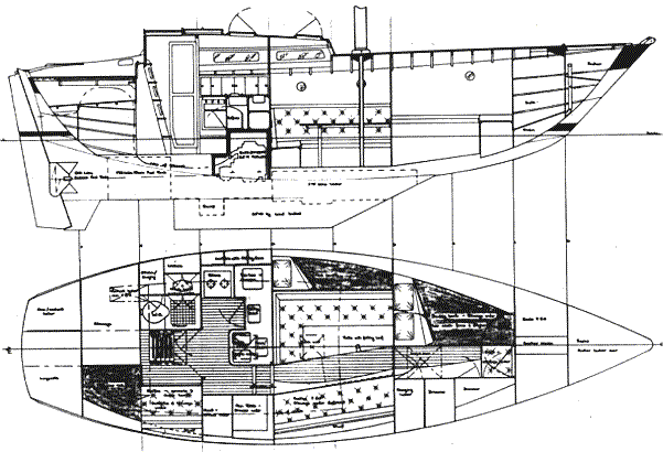 Pratique 35 boat plans for multi-chine or radius chine